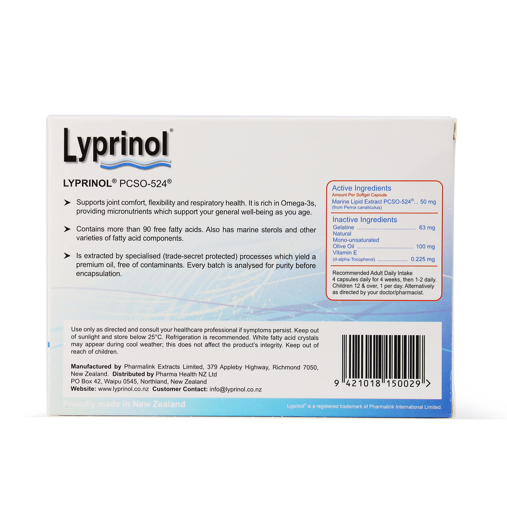 Lyprinol® PCSO-524® Bulk Pack